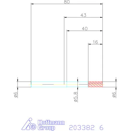 Garant Garant Diabolo VHM maró HPC 6 mm