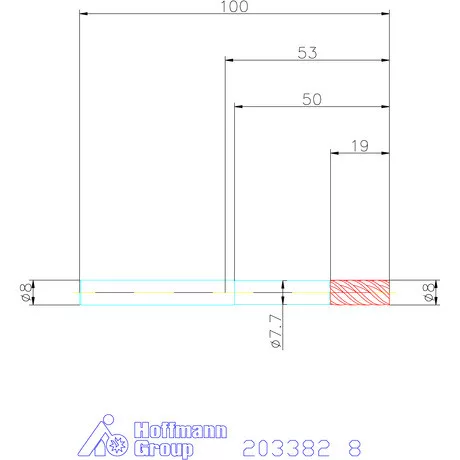 Garant Garant Diabolo VHM maró HPC 8 mm