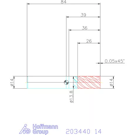 Garant VHM maró DIN 6535 HA 14 mm