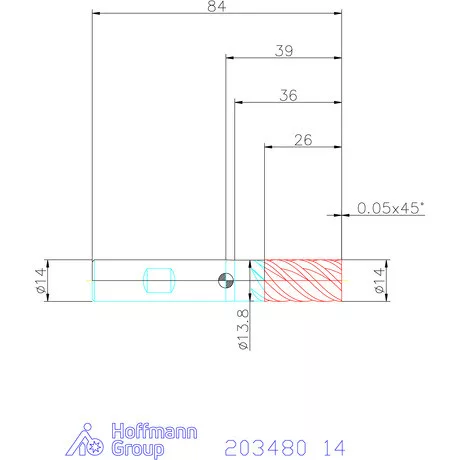 Garant VHM maró DIN 6535 HB 14 mm