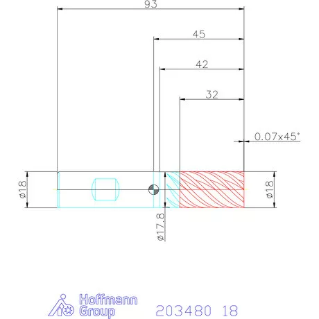 Garant VHM maró DIN 6535 HB 18 mm