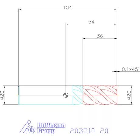 Holex VHM maró 20 mm