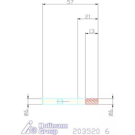 Holex VHM maró 6 mm
