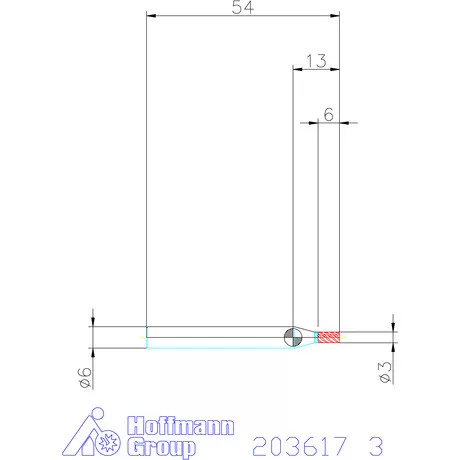 Holex VHM maró 3 mm