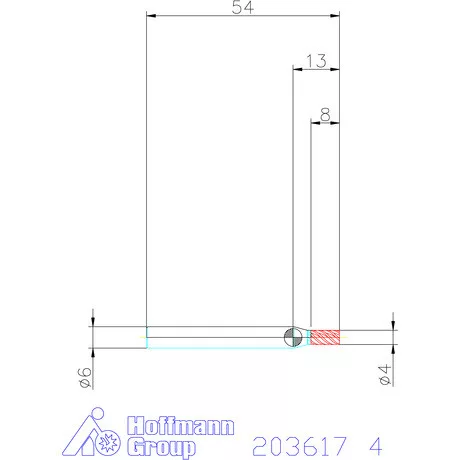 Holex VHM maró 4 mm