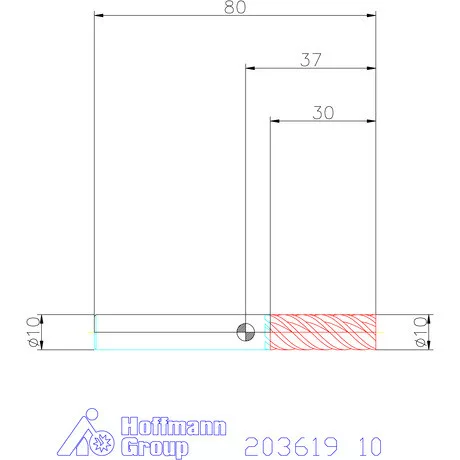 Holex VHM maró 10 mm