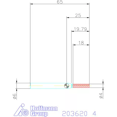 Holex VHM maró 4 mm