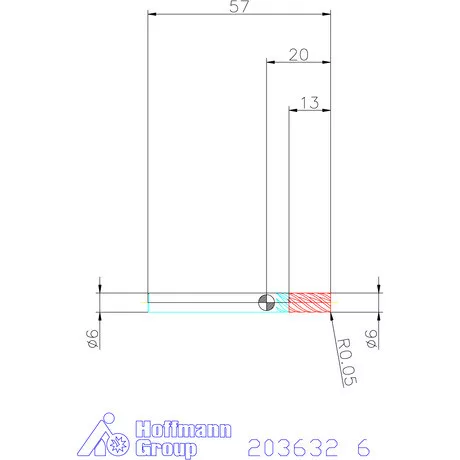 Garant Garant Master Titan VHM simító maró HPC 6 mm