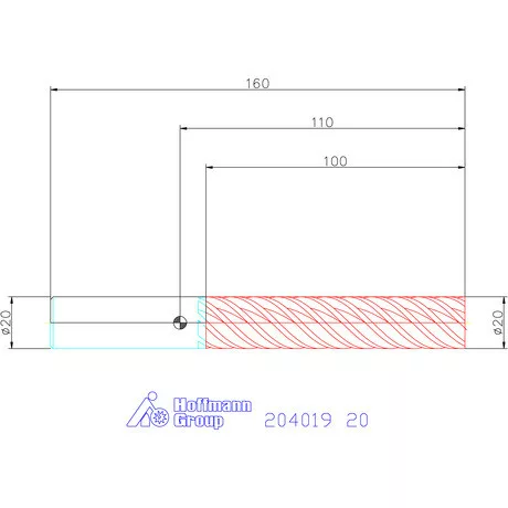 Garant Garant Master Steel VHM simító maró HPC 20 mm