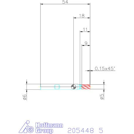 Garant Garant Master INOX M SlotMachine VHM nagyoló maró HPC 5 mm