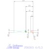 Garant VHM tóruszmaró 6/0,3 mm