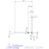 Garant Garant Diabolo VHM tóruszmaró R 1 0,05 0,3X4 mm
