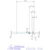 GARANT Diabolo VHM tóruszmaró R<sub>1</sub> 0,1 2X6 mm