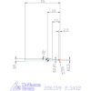 Garant Garant Diabolo VHM tóruszmaró R 1 0,5 2,5X12 mm