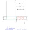 Garant VHM tóruszmaró 16/2,0 mm