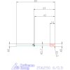 Garant VHM tóruszmaró 6/0,5 mm