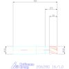 Garant VHM tóruszmaró 16/1,0 mm