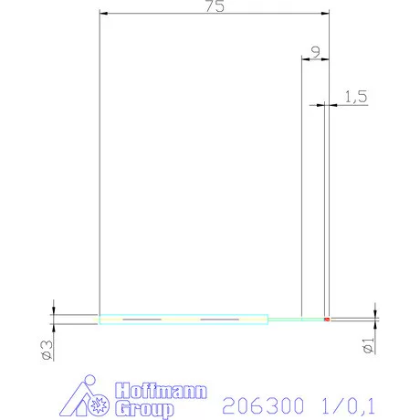 Garant VHM tóruszmaró 1/0,1 mm