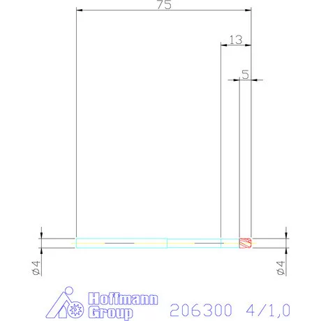 Garant VHM tóruszmaró 4/1,0 mm