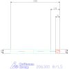 Garant VHM tóruszmaró 8/1,5 mm