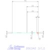 Garant Garant Diabolo VHM tóruszmaró HPC 3/1,0 mm
