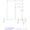 Garant Garant Diabolo VHM tóruszmaró HPC 4/0,2 mm