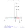 Garant Garant Master INOX VHM tóruszmaró HPC DIN 6535 HB 6/0,5 mm