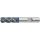HOLEX Pro INOX VHM tóruszmaró HPC DIN 6535 HB 20/1,0 mm