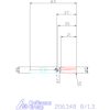 Holex Holex Pro INOX VHM tóruszmaró HPC DIN 6535 HB 8/1,0 mm