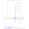Holex Holex Pro INOX VHM tóruszmaró HPC DIN 6535 HB 8/3,0 mm