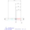 Holex VHM tóruszmaró HPC DIN 6535 HB 8/1,0 mm