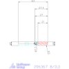 Garant Garant Master UNI VHM tóruszmaró 8/3,0 mm