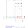 Garant Garant Master Ni-Based tóruszmaró HPC 12/0,5 mm