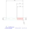 Garant Garant Diabolo VHM tóruszmaró HPC 10/0,5 mm