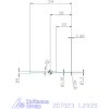 Garant VHM rádiusz másolómaró 1,2X20 mm