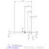 Garant VHM rádiusz másolómaró 1,8X12 mm