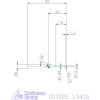 Garant VHM rádiusz másolómaró 1,5X15 mm