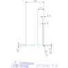 Garant VHM teljes rádiuszmaró HPC 0,8 mm