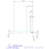 Garant VHM teljes rádiuszmaró HPC 2,5/6 mm