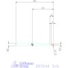 Garant Garant Master Steel VHM teljes rádiuszmaró HPC 3/6 mm