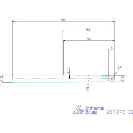 Garant Garant Diabolo VHM gömbvégű maró HPC 10 mm