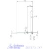 GARANT Diabolo VHM rádiusz másolómaró  1X7 mm