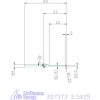 Garant Garant Diabolo VHM rádiusz másolómaró 2,5X25 mm