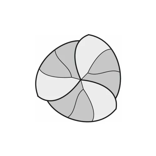 Garant VHM teljes rádiuszmaró 4 mm