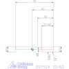 Garant VHM parabolikus maró, egyenes alak PPC 10/60 mm
