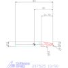 Garant VHM parabolikus maró, tangenciális alak PPC 10/90 mm