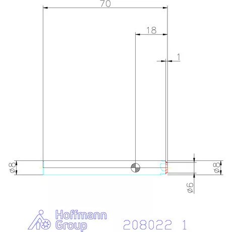 Holex VHM saroklekerekítő maró 1 mm
