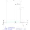 Garant VHM saroklekerekítő maró HPC 0,3 mm
