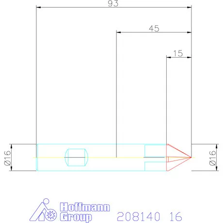 Garant VHM sorjázó 60° 16 mm
