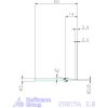 Garant VHM spirális sorjázó 90° 0,8 mm